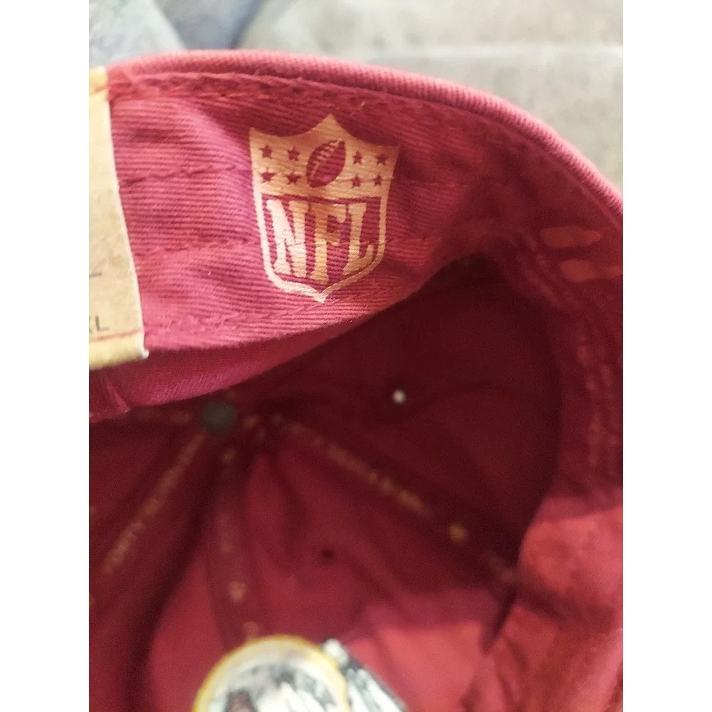 Retro Throwback Washington Redskins Logo Maroon Adult Size Trucker Mesh Hat Rare
